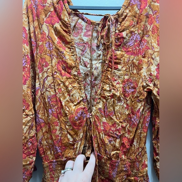 Free People Dance Till Dawn Romper in Medium - Picture 8 of 9